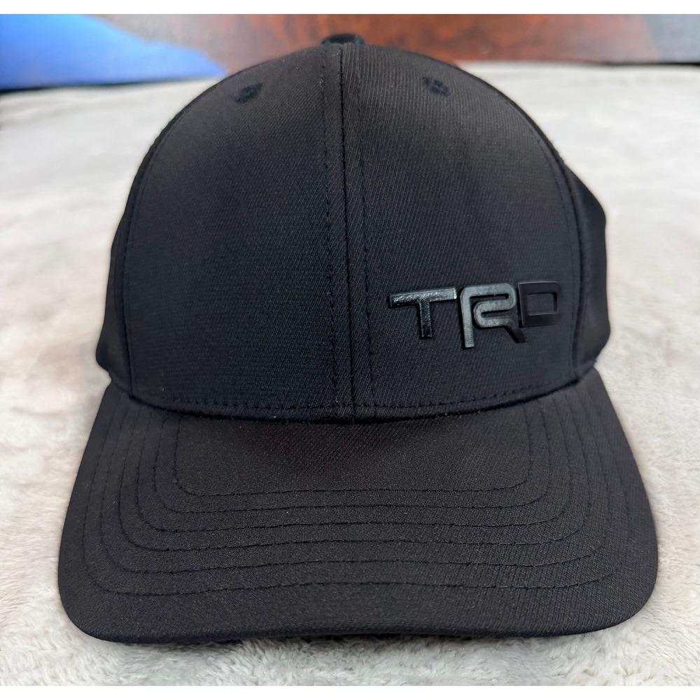 NWOT‎ Toyota Racing Mens Baseball Hat TRD Racing Black Adjustable OSFM
